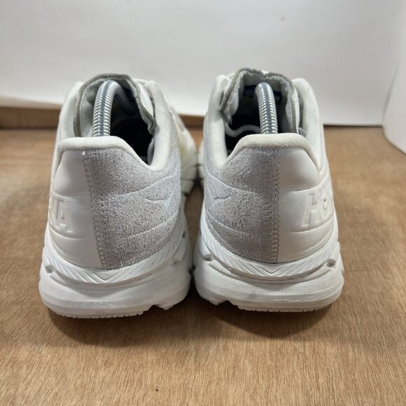 Hoka One One Clifton LS Men Size 10 White Running Shoes main image 8